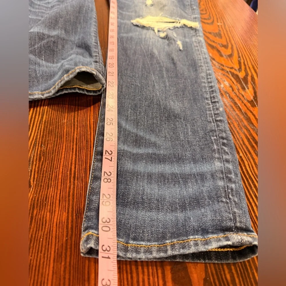 Men's American Eagle distressed airflex fit jeans size 32X 32